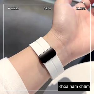 Dây silicon khóa nam châm cho đồng hồ A.Watch full seri T800/T700/T2000 đủ size 38 - 49mm