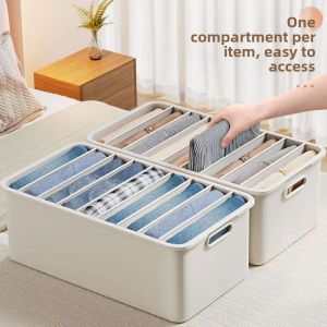 ZHIZHOU | Home Wardrobe Drawer Organizer Underwear Dividers Pants Storage Box