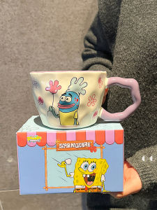 Spongebob Bikini Bottom Mermaid Design Ceramic Mug
