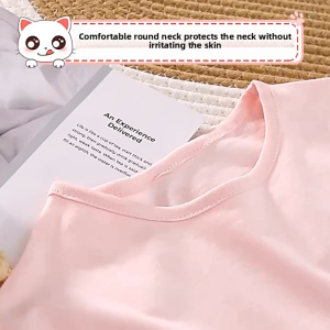 Childrens long-sleeved T-shirts childrens solid color bottoming shirts baby cotton tops boys and girls clothes