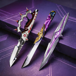 XIONGBUFAN | Action Game Weapon Model Full Set Dark Star Design Gift