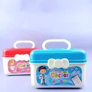 Đồ chơi nhập vai bác sĩ cho bé – Bộ đồ nghề bác sĩ khám bệnh đầy đủ dụng cụ an toàn