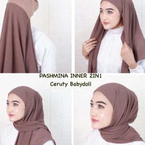 Pashmina Instan Pasmina Inner Ceruty PRemium