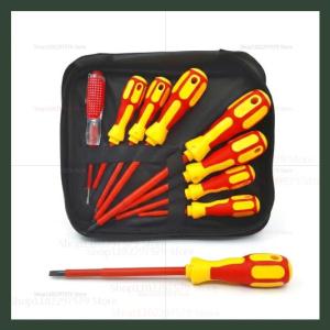 Insulation electrician screwdriver set professional household repair tool kit suitable for DIY and professional electrical