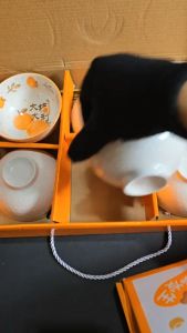 Art-057 Hampers Imlek Kado Natal Souvenir Gift Hadiah Ceramic Tableware Set Mangkok Sumpit Keramik Tahun Baru Chineses New Year