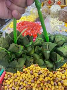 ขนมกีจ่าง กี่จั่ง ของใหม่ทุกวัน 1 พวงมาตรฐาน 46-50ลูกจากร้านขายส่งเยาวราชส่งเอง กดคูปองรถเขียว ส่งฟรี | HOON HUAD ฮุนฮวด เยาวราช