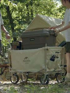 Naturehike รถเข็น บรรทุกสัมภาระ ขนาดใหญ่ สุดๆ รับน้ำหนักได้มาก พร้อมส่งจากกทม.
