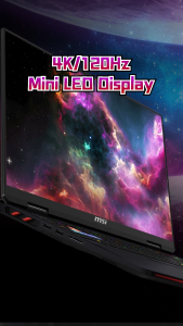 MSI Raider 18 HX AI Gaming Laptop — RTX5080 - 18" UHD+ Mini LED 120Hz - Intel Core Ultra 9 - 64GB RAM - 4TB SSD