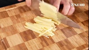 มีดทําครัว มีดทําครัวสแตนเลส มีดปังตอ มีดชุดทําครัว 8 inch ชุดมีดครัว 4/5/8 ชิ้น มีดปังตอสแตนเลสเกรดพรีเมียม แข็งแรง ทนทาน