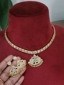 Haseenas Elegant Gold Plated Chain (Attigai / Attiyal)