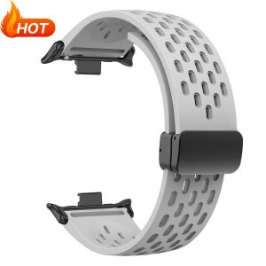 20/22mm Silicone Strap for Redmi watch 6 5 4 Magnetic Buckle Sports Band for Mi band 8/9pro Correa Breathable Bracelet Accessory