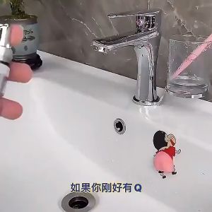 Đầu nối vòi nước bằng nhựa thông minh xoay 1080 độ -lắp chậu rửa bát chén inox cao cấp với 2 chế độ nước