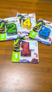TERUS JAYA TOYS Mainan Edukatif Anak Robot Transformer Angka - Number Robot