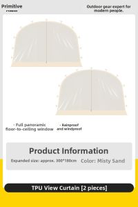 The Primitive | Rainproof Sun Shade Dome Tent