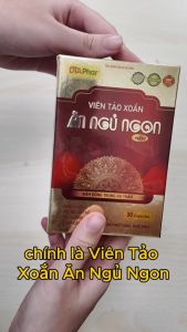 Viên uống Ăn Ngủ Ngon tảo xoắn Hỗ trợ bồ bổ cơ thể ăn không ngon miệng giảm căng thẳng mệt mỏi mất ngủ khó ngủ Hộp 30 viên Tâm An Pharma
