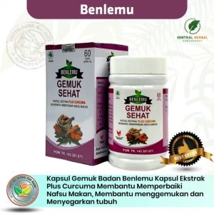 Kapsul Gemuk Sehat Benlemu - Solusi Terbaik untuk Meningkatkan Nafsu Makan