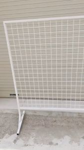 {TẶNG 5 MÓC SƠN - 5cm} Khung lưới có chân treo phụ kiện cao cấp - Ngang 90 x Cao 1.2m