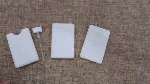 10pcs - 20ml Card Spray Bottle Portable Pocket Spray Perfume Bottle Can Be Reused Card Type Plastic Spray
