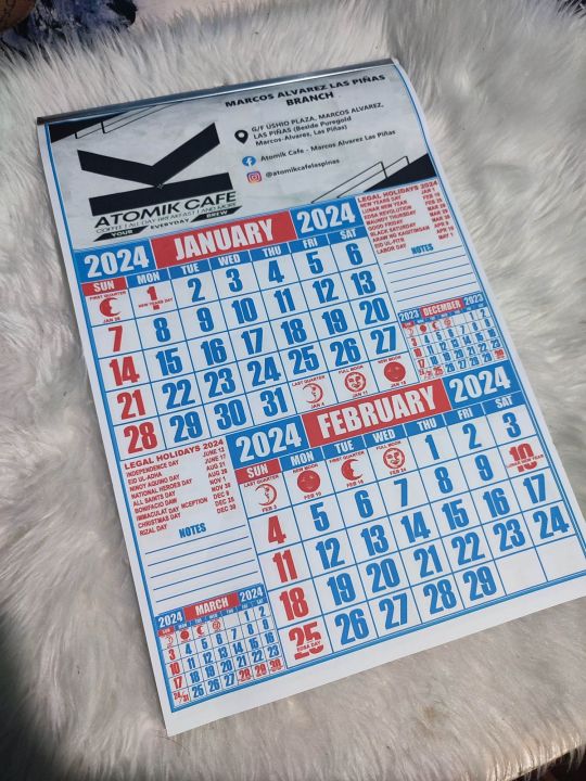 Commercial Calendar 2024 Lazada Ph