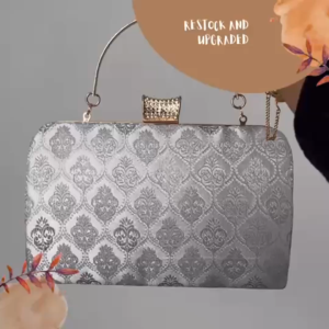 SONGKET REPUBLIK CLUTCH BAG SONGKET WITH HANDLE WITH CHAIN BAG WANITA PREMIUM QUALITY FOR WOMEN