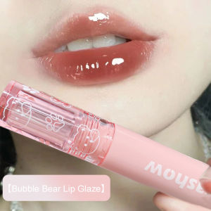 Lipstick Pink Bear Jelly / Lip Gloss Korea / Lip Gloss Mirror Water / Lipstick Korean/ Lip Tint / Watery Lipstik - 💞Margot