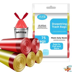 JIAXU | Durable Large Drawstring Garbage Bags 50x60cm