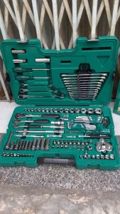 Bộ dụng cụ sửa chữa cơ khí ô tô 128 chi tiết Sata 09014G