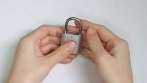 khóa vân tay ổ khoá chống trộm 29mmX13mmX50mm smart lock ổ khóa mini Thích hợp Vali Cửa Khóa Không cần chìa khóa