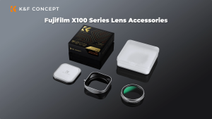 K&F CONCEPT Fuji X100 Lens MCUV Filter Kit with Lens Hood and Lens Caps Multi Coated HD Optical Glass Scratch-resistant Compatible with Fuji X100/X100F/X100S/X100T/X100V/X100VI