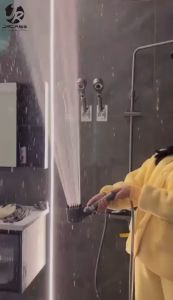 Premium Kepala Shower Mandi Turbo Massage High Pressure Adjustable Massage Shower Head Bertekanan Tinggi With Filter Saringan Air Kran