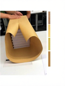 Bid and Voucher Sealing Yellow Sterile Paper 120g
