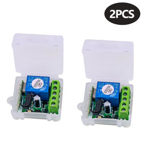 Aitemay 5 cái RF không dây DC 12V 10A Đầu thu công tắc điều khiển từ xa 433Mhz Mini mô-đun Rơle cho cổng cửa nhà để xe Đèn LED tự làm