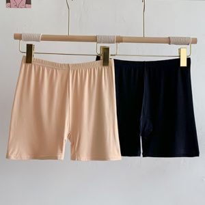 plus Size Womens Safety Shorts Summer New Style Prevent Exposure Elastic Inner Wear Bottoming Pants Big Elastic Shorties