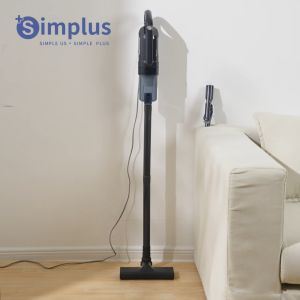 ⚡️️Simplus x PP Krit⚡เครื่องดูดฝุ่น 18000PA ใช้ในครัวเรือน เครื่องดูดฝุ่นแบบมีสาย มินิมอล แรงดูดทรงพลัง Stick Vacuum Cleaners XCQH011
