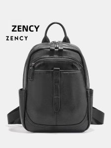 Ba Lô Da Cổ Điển Dành Cho Nữ Zency Da Bò Thật 100% Dung Tích Lớn Để Đi Làm Du Lịch Làm Việc Ba Lô Cổ Điển