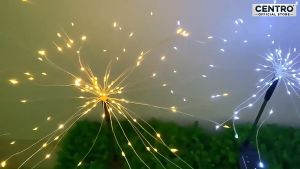 Lampu Hias Taman LED Fireworks Lights Solar Panel IP65 Ztree - Z600T