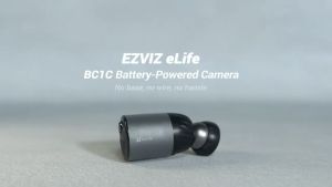 กล้องแบต ชุด EZVIZ BC1C 2MP พร้อม Solar Panel-C กล้องวงจรปิดไร้สาย EZVIZ IP Camera 2MP Wi-Fi