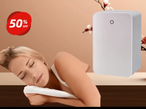 Smart Portable Dehumidifier for Home Auto Continuous Mode 0.66Gal Large Tank with Drain Hose Quiet Energy Efficient