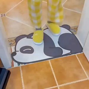 DIY House Hold 🇲🇾 Soft Diatom Mud Absorbent Mat Cute Catton Floor Mat Non-Slip Diatomite Earth Mat Quick-Drying Bathroom Floor Mat Bath Mat Cute Carpet