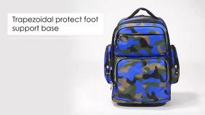 (SG SHOP) #TB2588 20" Backpack Trolley Bag with 6 Zipper Compartments and 2 Spinner Wheels - Versatile Rolling Backpack for Travel School and Work