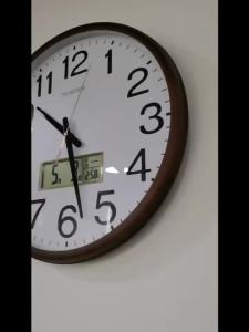 TIMESS | Silent Calendar Wall Clock