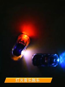 Colorful Lights With Music Police Toy Car For Boys