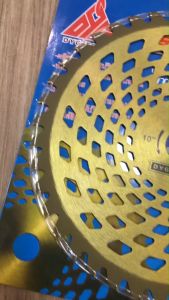 ใบมีดตัดหญ้า ทุ่งชุ่น สีทอง 10นิ้ว 40ฟัน DYG TOOLS