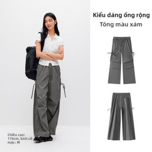Semir | Quần Dài Chống Nắng Phong Cách Mỹ Mát Mẻ Phù Hợp Mùa Hè Có Dây Thắt