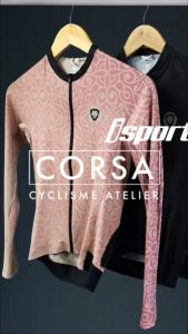 Authentic iSports Corsa Cycling CoolMax Long Slevee Jersey Race Wear RB MTB Road Bikes Mountain Bike Baju