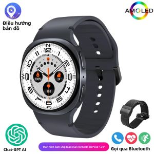 Đồng Hồ Thông Minh Ultra Classic 46mm GPS NFC Với La Bàn Màn Hình AMOLED Xoay Gọi Bluetooth Chống Nước 3ATM Theo Dõi Sức Khỏe Dành Cho Android & iOS