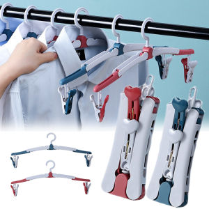 Multifunction Magic Travel Folding Hanger Portable Outdoor Non-slip Hanger with Clips
