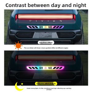 KEHUANG | Custom Car Body Stickers Decorative Warning Reflective Anti-Collision Scratch Protection