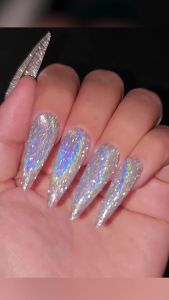 BORN PRETTY | BORN PRETTY 10ml Holographics Cat Magnetic Gel Polish Ultra Shine Glitter Soak Off UV Gel Nail Art Varnish