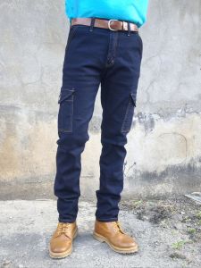 Cargo Jeans Slimfit by Azy Jeans & Co. /Denim Premium/ Limited Edittion/ Stretchable / Size 28-60 / Freegift